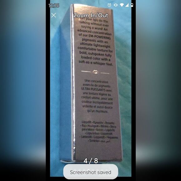 NÈW Too Faced Lady Bold Cream Lipstick I’m Thriving - Picture 4 of 11